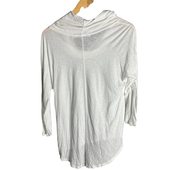 Michael Stars Cowl Neck Sweater White Size OS - Picture 2 of 3